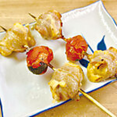 トマトチーズ豚巻き