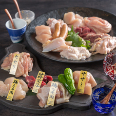 鶏焼 5種盛