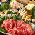 料理メニュー写真&nbsp;【食べ放題】とろける牛しゃぶ・海鮮（海老、牡蠣、帆立、イカ）や国産鶏など食べ放題コース