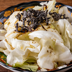塩昆布キャベツ