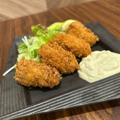 カキフライ　自家製タルタル添え