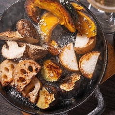 窯焼き野菜3種盛り合わせ