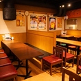 【2名様からの宴会・歓送迎会にも対応】ふらっと立ち寄れるお席で、食べ放題・飲み放題をお楽しみいただけます。喫煙可能なお席もご用意あり。感染予防対策バッチリで安心してご利用いただけます。大切な人との時間を、当店で快適にお過ごしください。