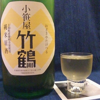 竹鶴小笹屋純米酒(冷)　400円♪