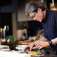 ニューヨークで30年培った技術を活かした創作料理
