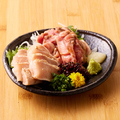 料理メニュー写真&nbsp;知覧鳥タタキ　2種盛