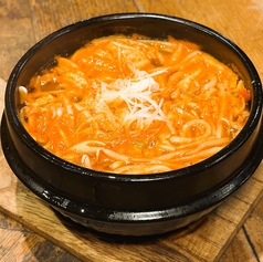 鍋焼き豚キムチうどん