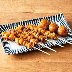 串焼き五種盛り(塩/たれ)