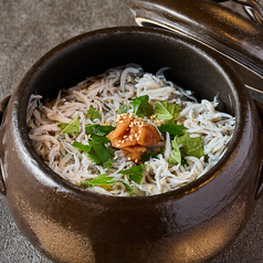 しらすと大葉の土鍋ご飯