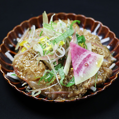 〈おすすめ海鮮〉濃厚な胡麻かんぱち / かんぱちカマ塩焼き　各