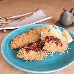 アジフライ　骨煎餅付き