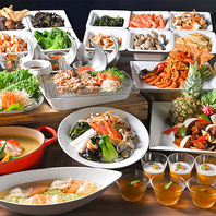 ≪必見≫旬の食材を活かした多彩なビュッフェメニュー！