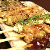みつせ鶏の炭火焼き鳥！