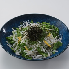 釜揚げしらすと大根のサラダ
