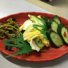 つけもの盛り合わせ