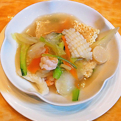 海鮮おこげ