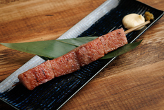 雲仙ハムの原始焼き