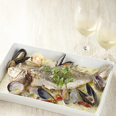 魚介のアクアパッツァ