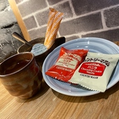 食後の珈琲やお茶をサービスでご提供しております！お子様にはオレンジジュースをサービス♪合わせてカントリーマアムなどのお菓子も差し上げておりますので、ごゆっくりお寛ぎください◎