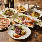 本格ナポリピッツァ＆パスタ、メインは肉料理のパーティプランも豊富です！