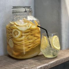 自家製レモンスカッシュ