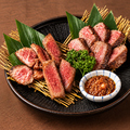 料理メニュー写真&nbsp;NO.1 特上和牛の網焼き2種食べ比べ