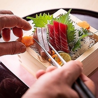 ぜひ食べて頂きたい『鮮魚』のお料理で飲み会を！