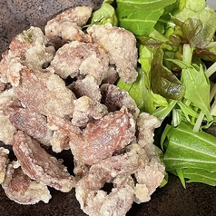 砂ズリの唐揚げ