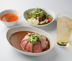 ローストビーフ＆ポーク欧風スパイスカレーセット