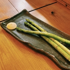 【NEW】新鮮アスパラの香草焼き