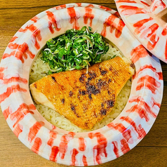金目鯛と香味野菜