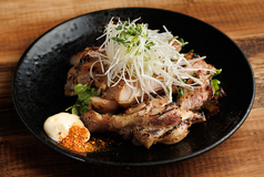 鶏もも肉の味噌焼き