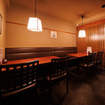 4~8名様向けの半個室をご用意しております。神楽坂らしいお店で上司や取引先との飲み会をセッティングしたいという時におすすめです。