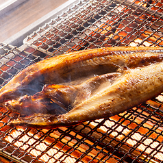 北海道産 大ホッケの直火焼き