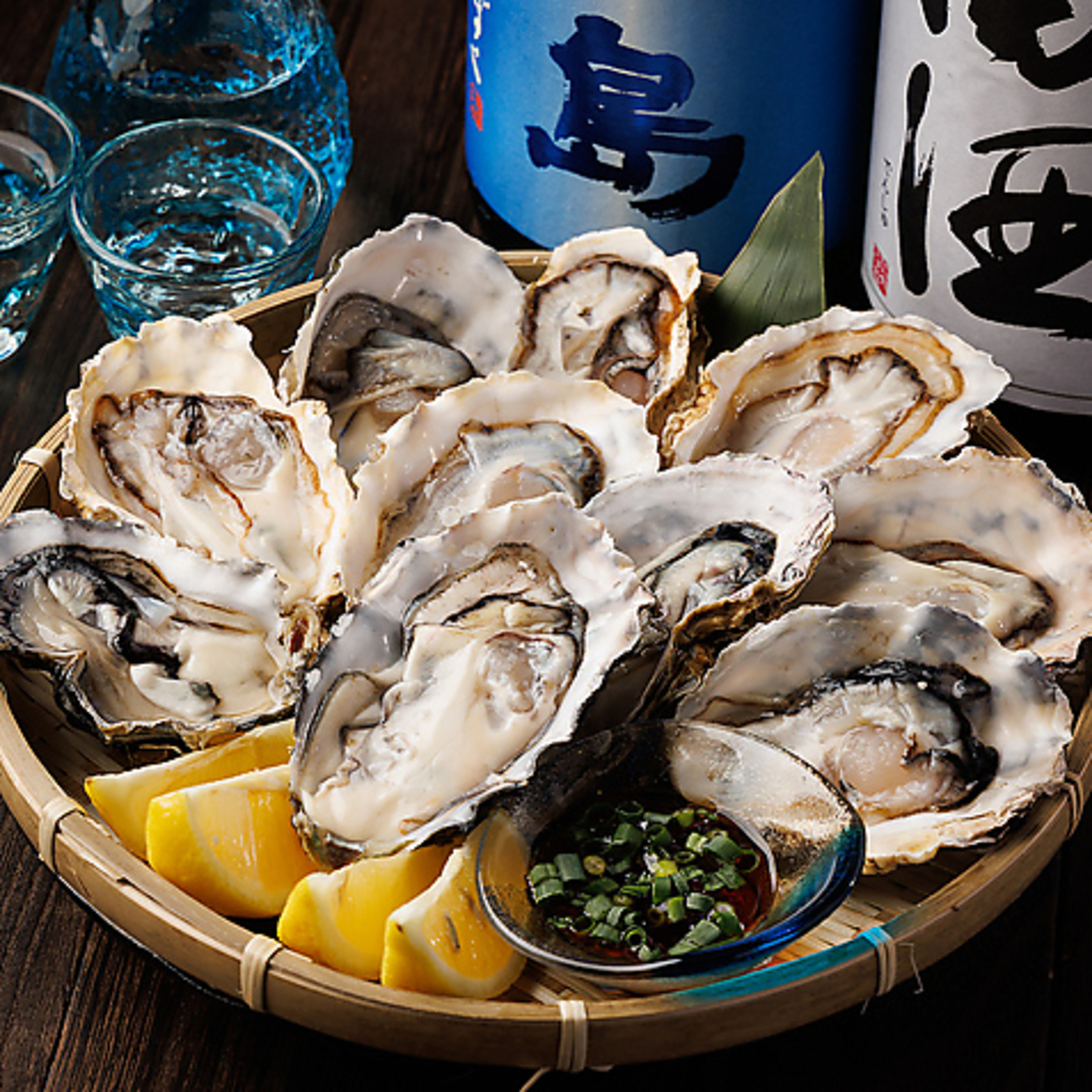 新鮮な生牡蠣を毎日入荷♪♪