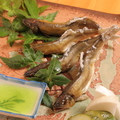 料理メニュー写真 鮎塩焼き