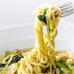 バジルクリームパスタ