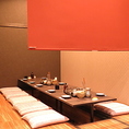 落ち着いた和空間が魅力の半個室居酒屋。少人数の飲み会から団体宴会まで対応可能