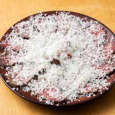 どっさりパルミジャーノお肉のカルパッチョ