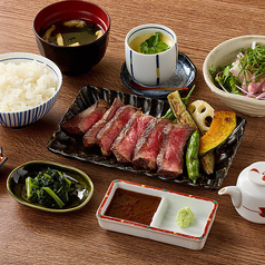 和牛ステーキ御膳 特撰部位サーロイン 180g