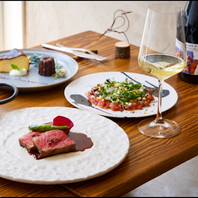 ワインとの相性も抜群！温かみのある地中海料理を堪能