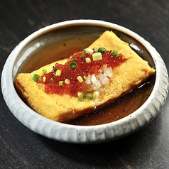 おでん出汁で食べる玉子焼き　