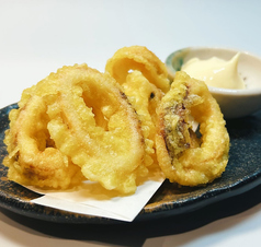 やわらかイカリング天