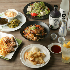 【カジュアルコース】《気軽に宴会・二次会にもおすすめ!★プレミアム飲み放題付き★全7品》