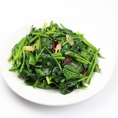 青菜炒め