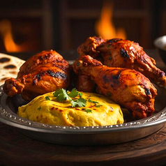 タンドリーチキン/チキンティッカ/シークカバブの写真