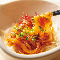 鶏刺しユッケ（低温調理）