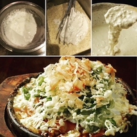鉄板焼きへのこだわり！五感で楽しむEnja流お好み焼き