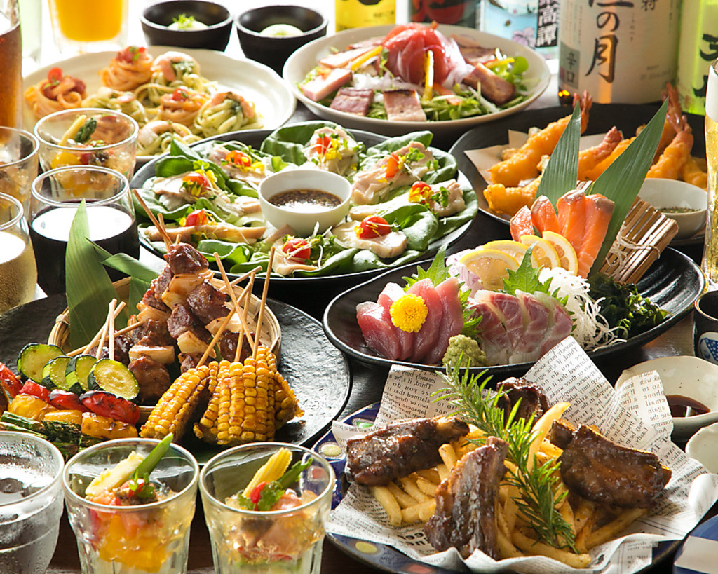 4500円税込価格で何と飲み放題3時間付きボリューム満点大満足の宴会は如何ですか～!(^^)!