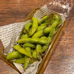 枝豆のペペロンチーノ